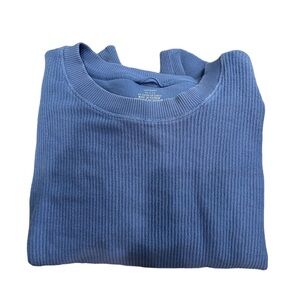 Aerie Blue Cropped Sweater